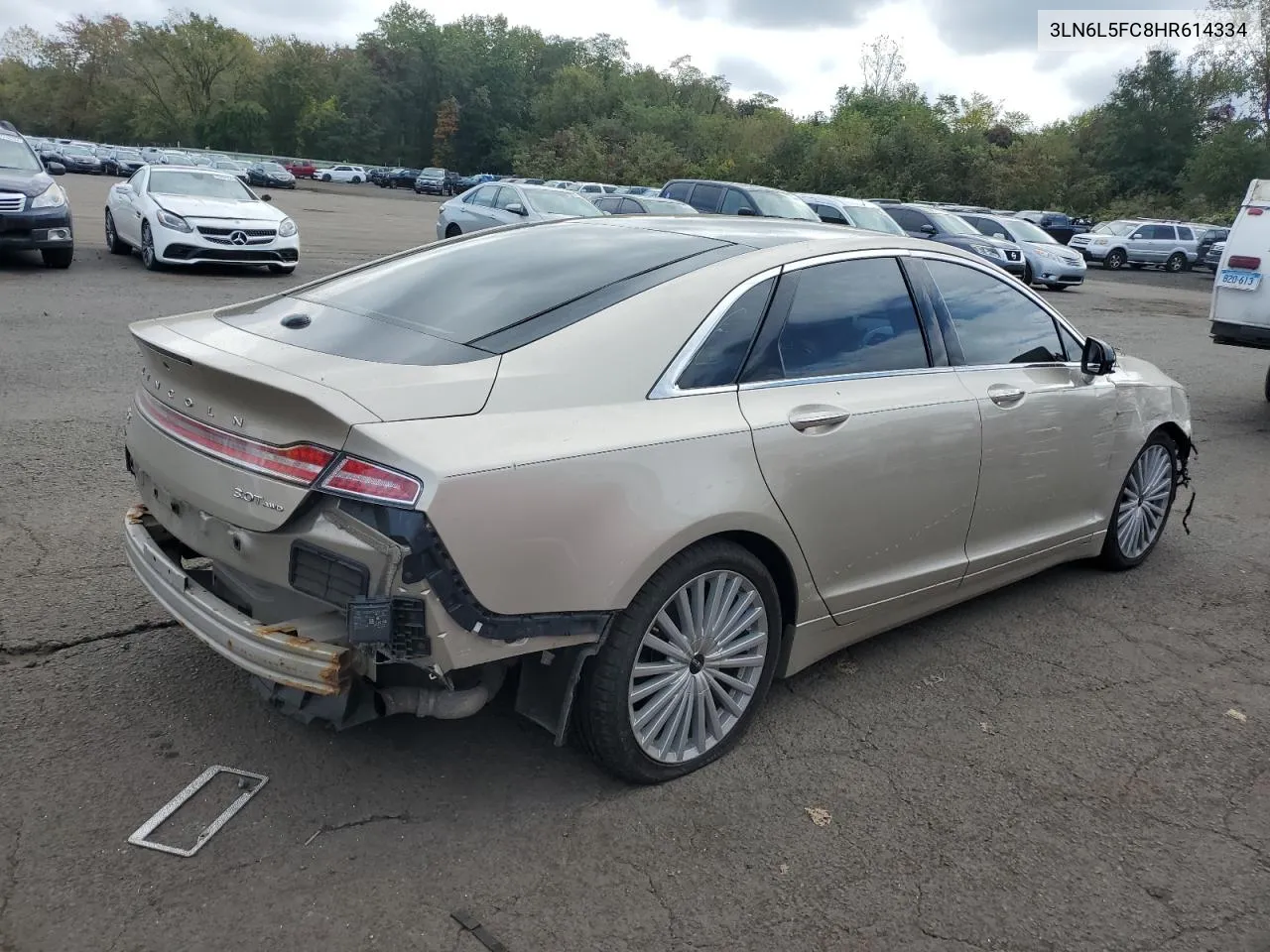 3LN6L5FC8HR614334 2017 Lincoln Mkz Reserve