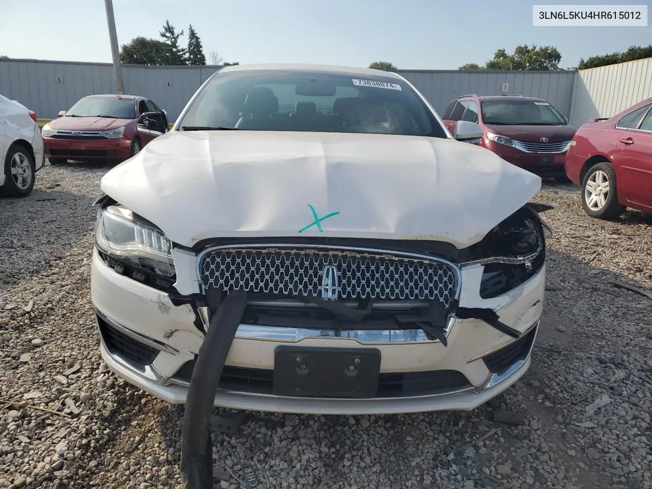 3LN6L5KU4HR615012 2017 Lincoln Mkz Hybrid Premiere