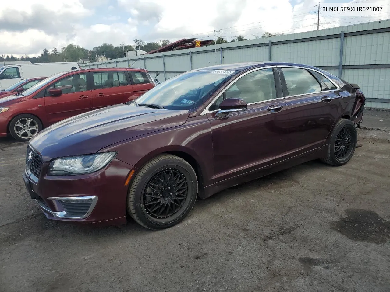 2017 Lincoln Mkz Reserve VIN: 3LN6L5F9XHR621807 Lot: 74077454