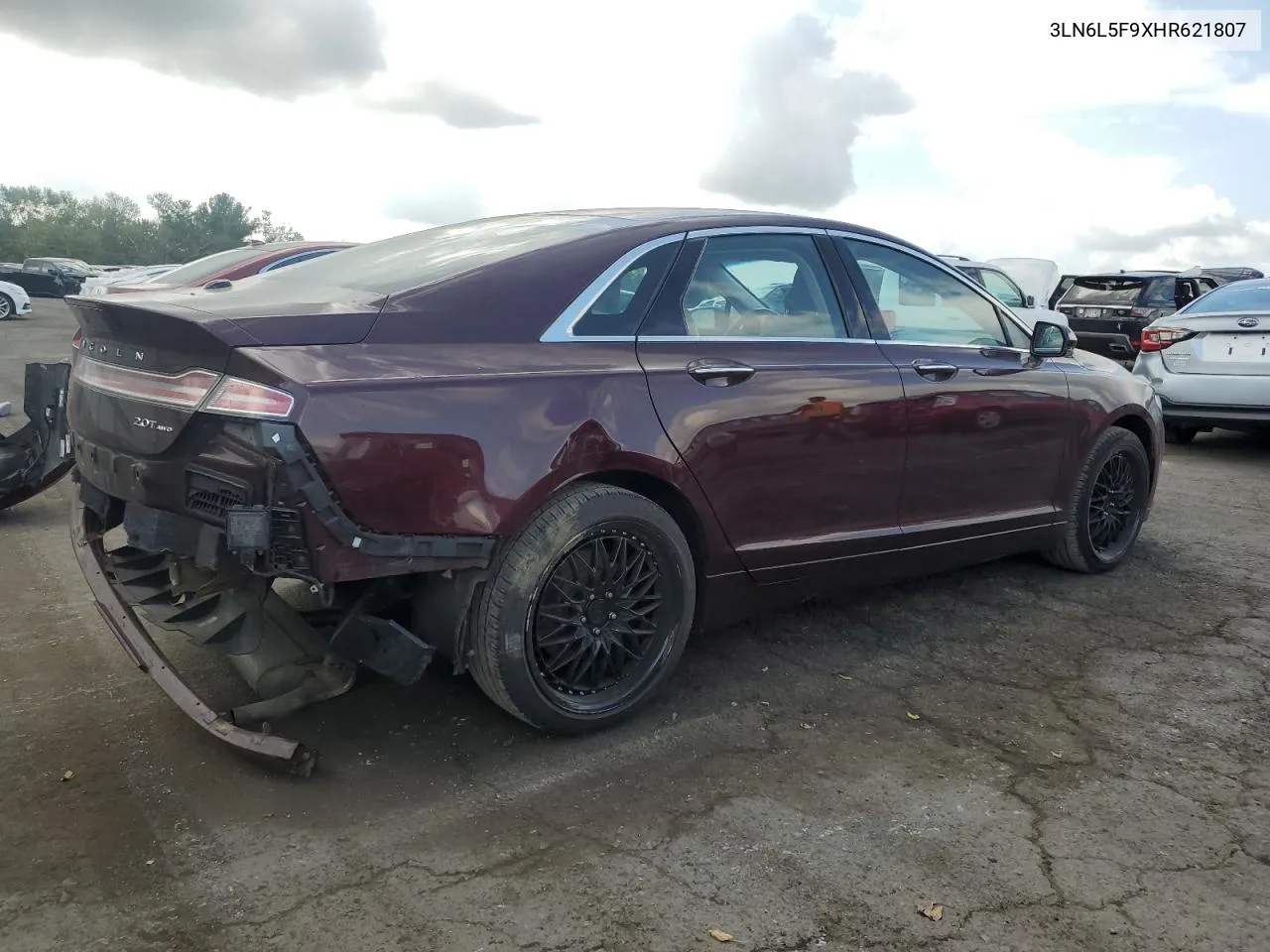 2017 Lincoln Mkz Reserve VIN: 3LN6L5F9XHR621807 Lot: 74077454