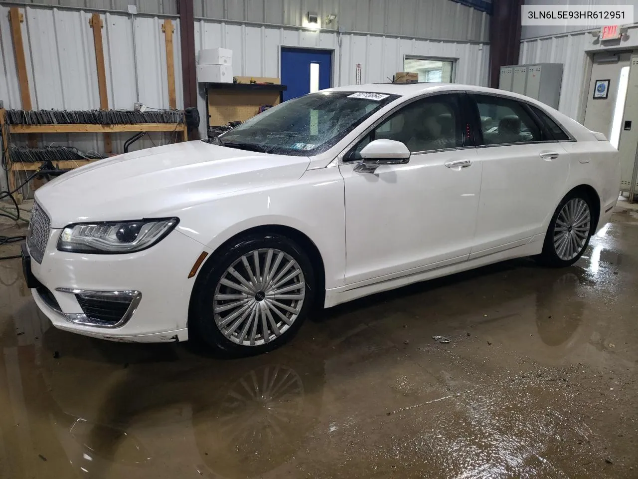 2017 Lincoln Mkz Reserve VIN: 3LN6L5E93HR612951 Lot: 74273684