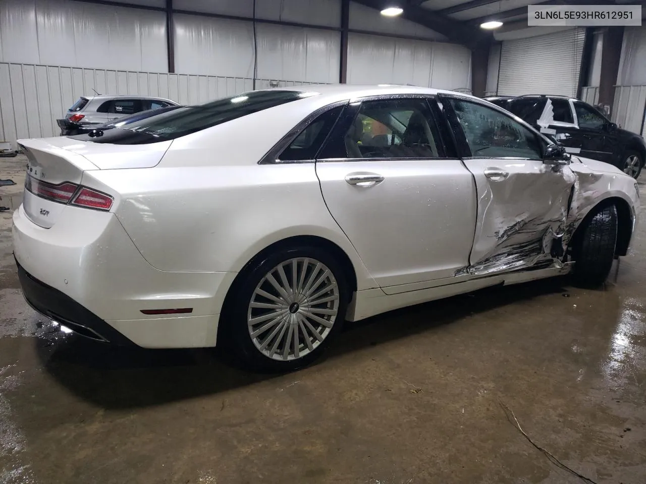 2017 Lincoln Mkz Reserve VIN: 3LN6L5E93HR612951 Lot: 74273684