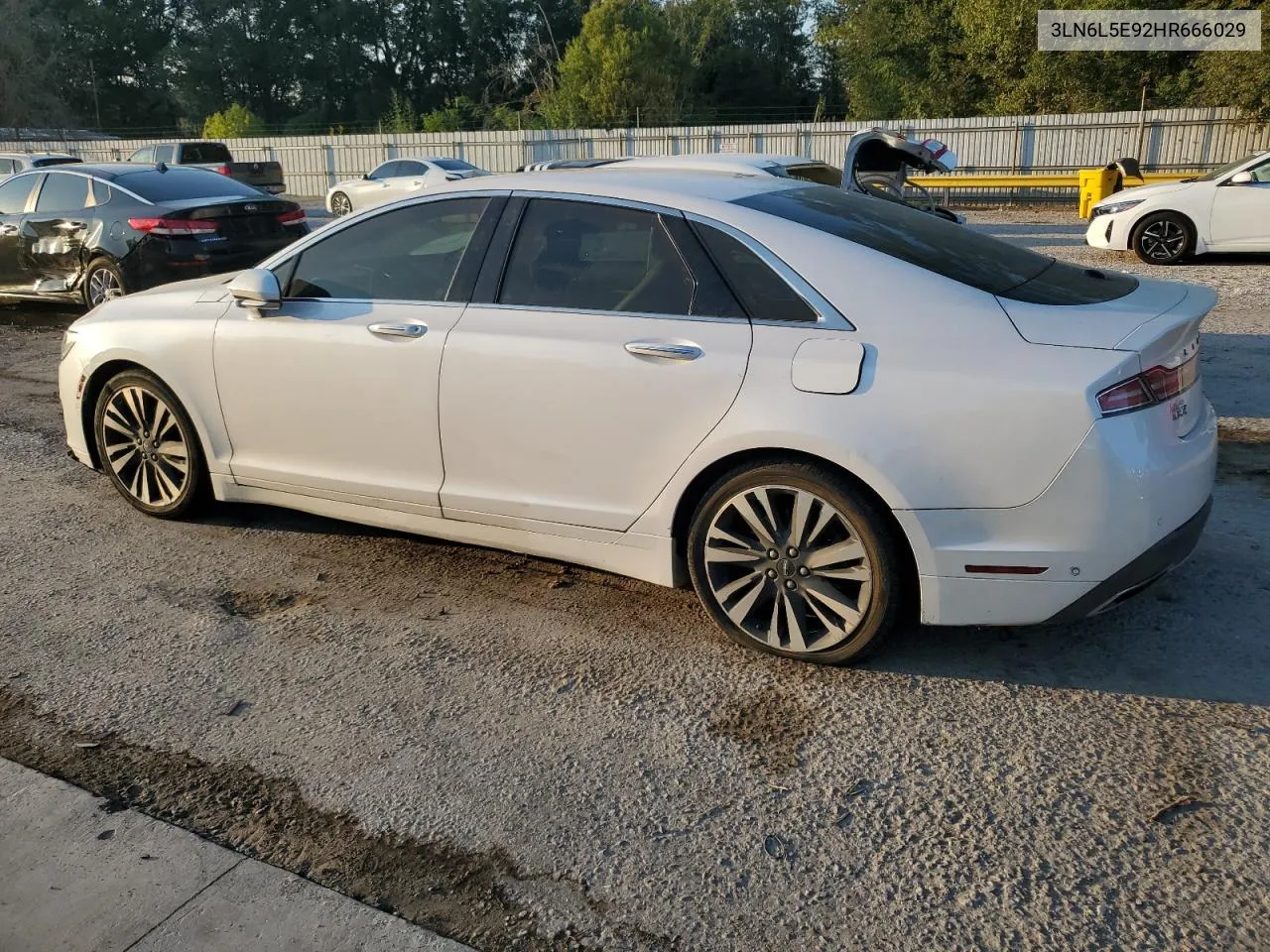 2017 Lincoln Mkz Reserve VIN: 3LN6L5E92HR666029 Lot: 74496164