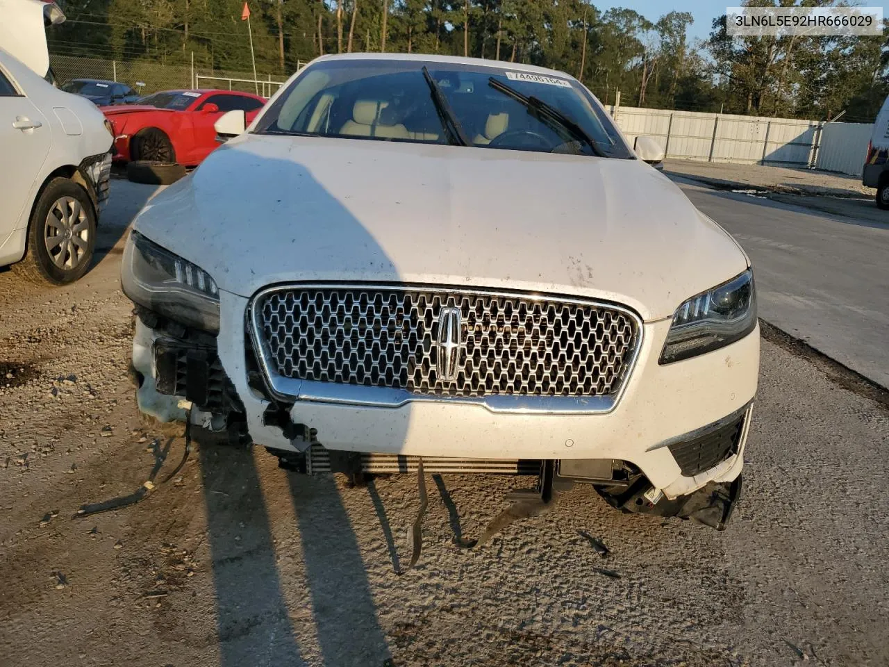 3LN6L5E92HR666029 2017 Lincoln Mkz Reserve