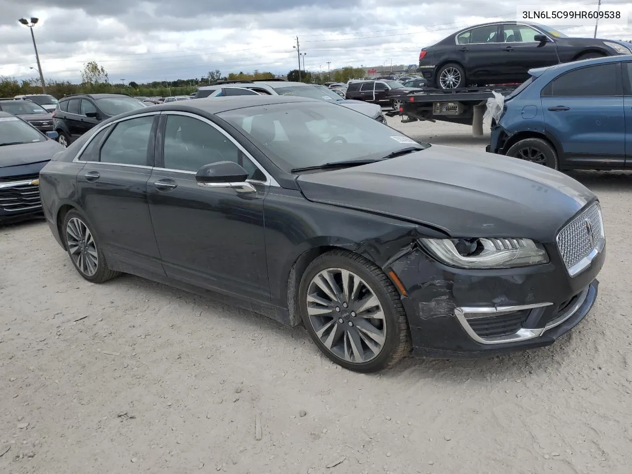 2017 Lincoln Mkz Select VIN: 3LN6L5C99HR609538 Lot: 75534904