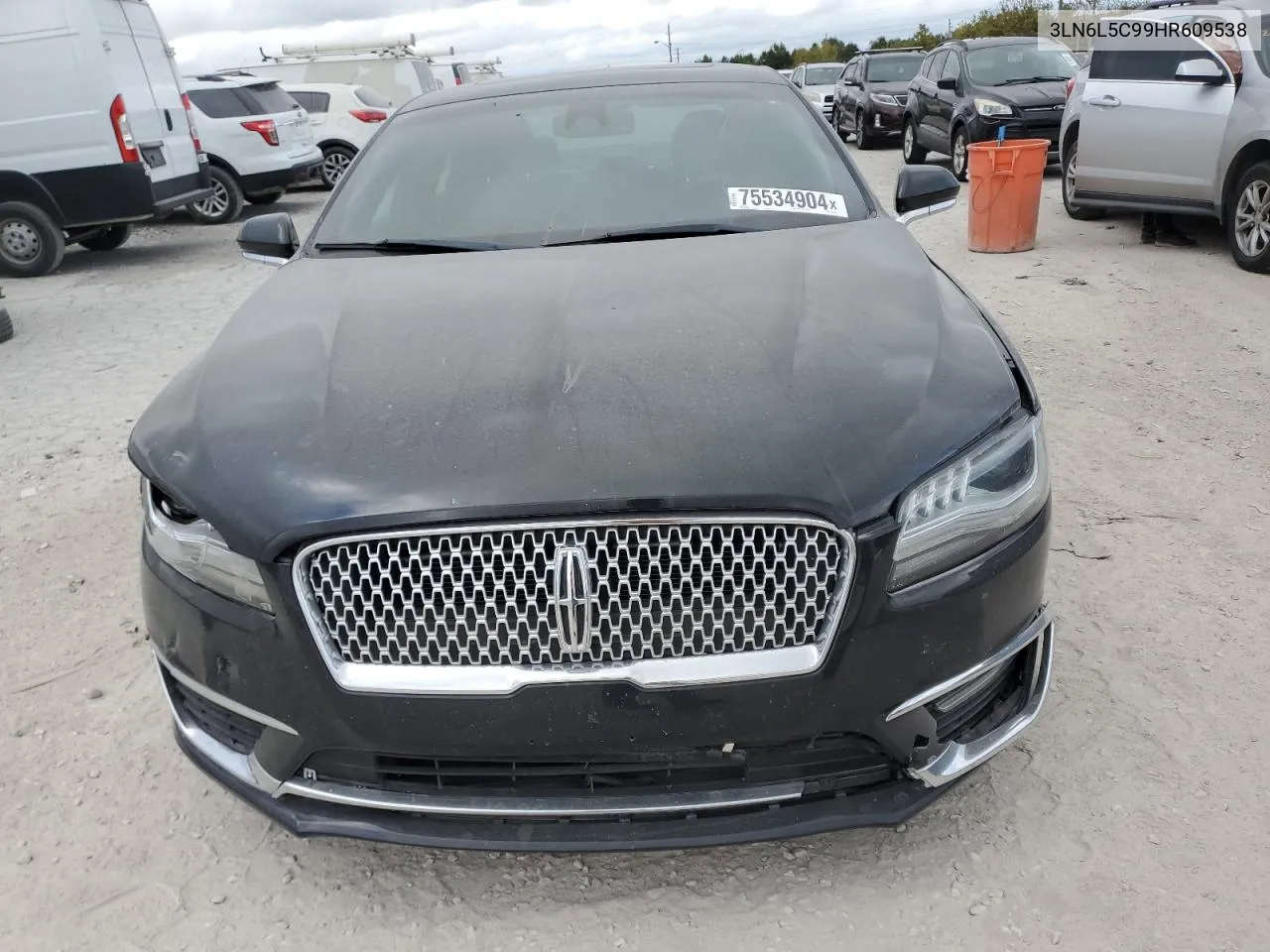 2017 Lincoln Mkz Select VIN: 3LN6L5C99HR609538 Lot: 75534904