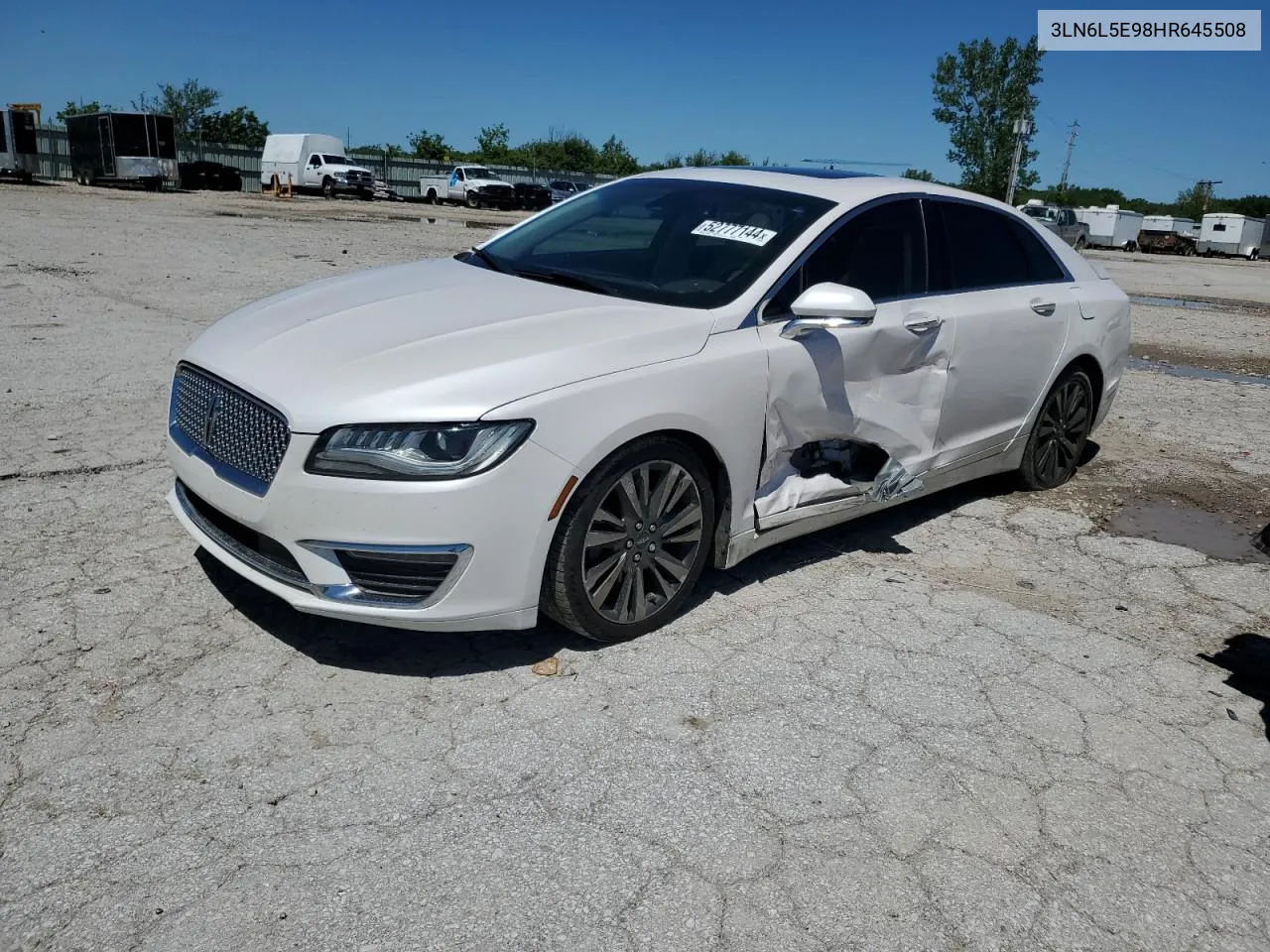 2017 Lincoln Mkz Reserve VIN: 3LN6L5E98HR645508 Lot: 76661704