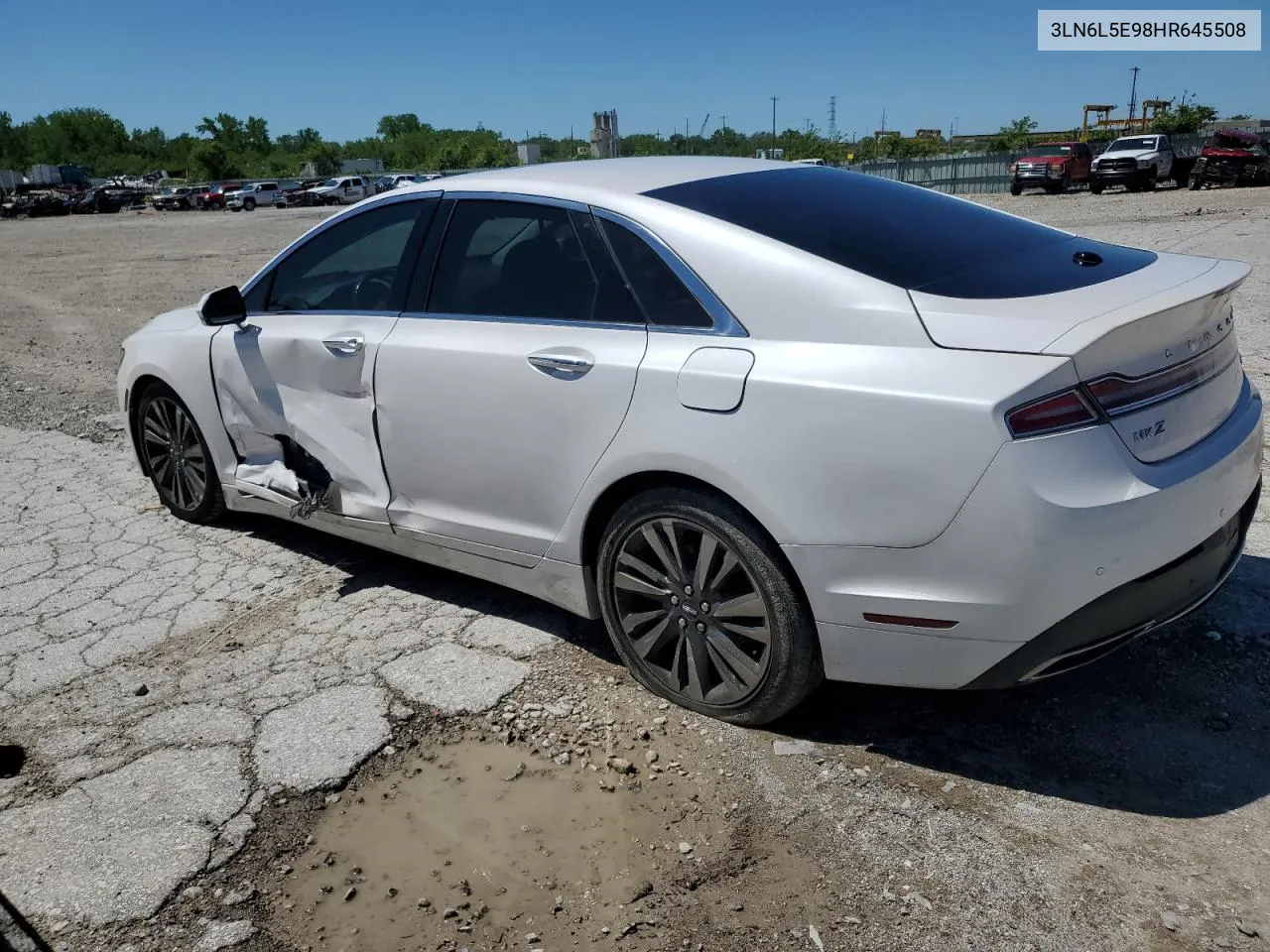 2017 Lincoln Mkz Reserve VIN: 3LN6L5E98HR645508 Lot: 76661704