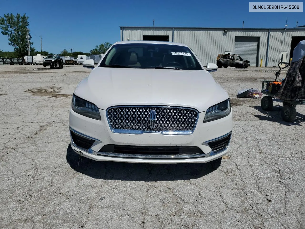 2017 Lincoln Mkz Reserve VIN: 3LN6L5E98HR645508 Lot: 76661704