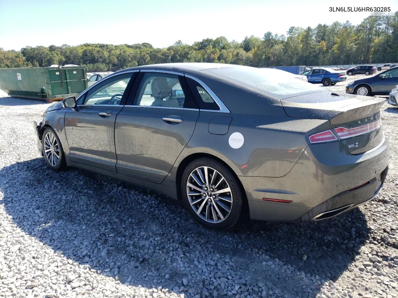 2017 Lincoln Mkz Hybrid Select VIN: 3LN6L5LU6HR630285 Lot: 76948834