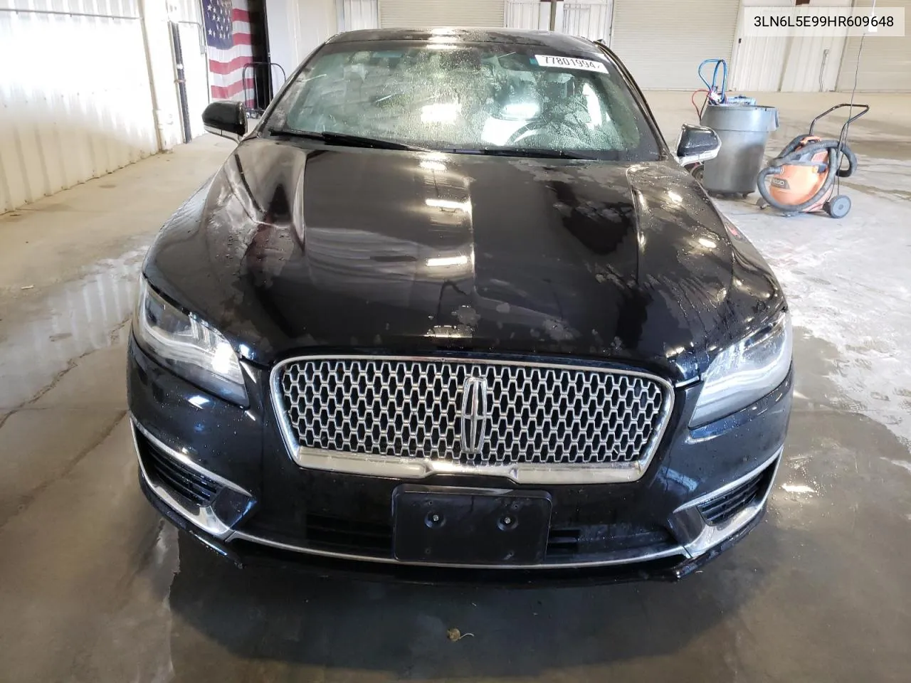 2017 Lincoln Mkz Reserve VIN: 3LN6L5E99HR609648 Lot: 77801994