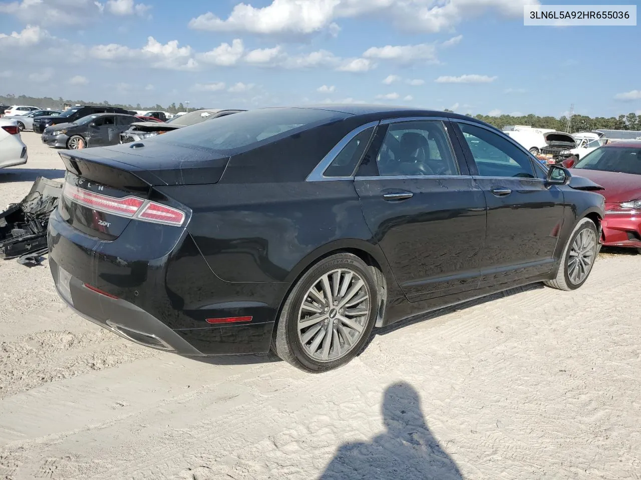 2017 Lincoln Mkz Premiere VIN: 3LN6L5A92HR655036 Lot: 77871174