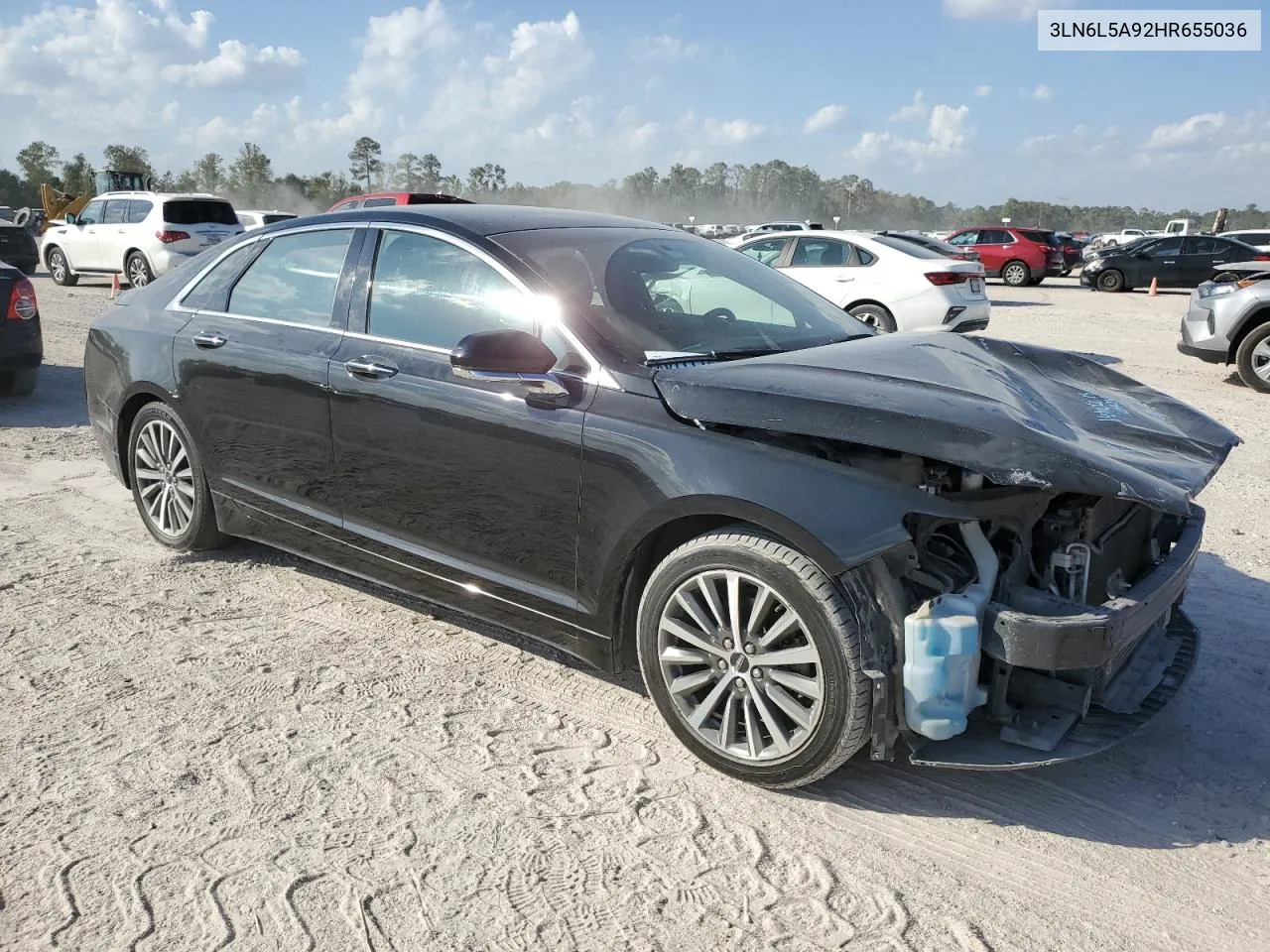 2017 Lincoln Mkz Premiere VIN: 3LN6L5A92HR655036 Lot: 77871174