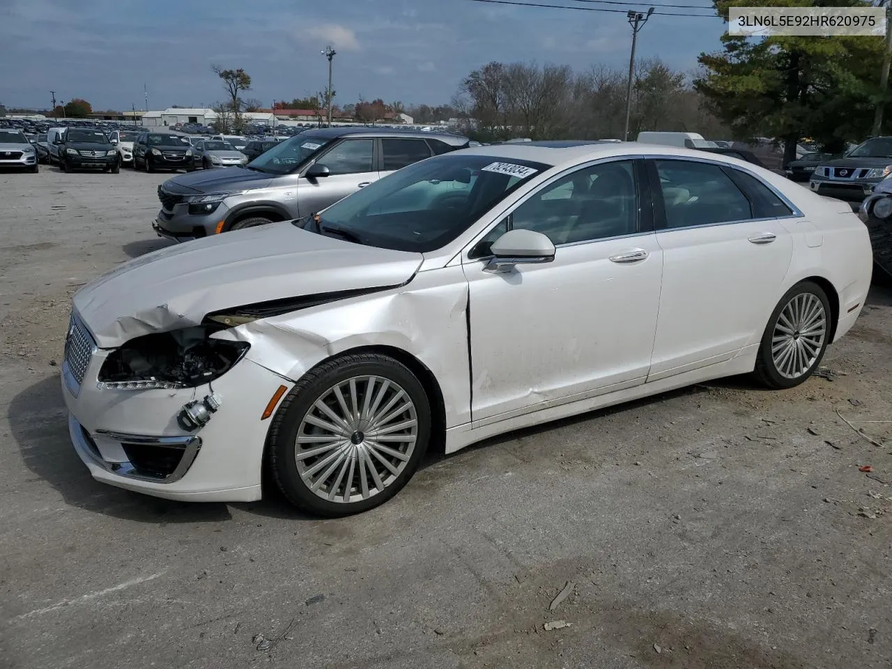 2017 Lincoln Mkz Reserve VIN: 3LN6L5E92HR620975 Lot: 78243034