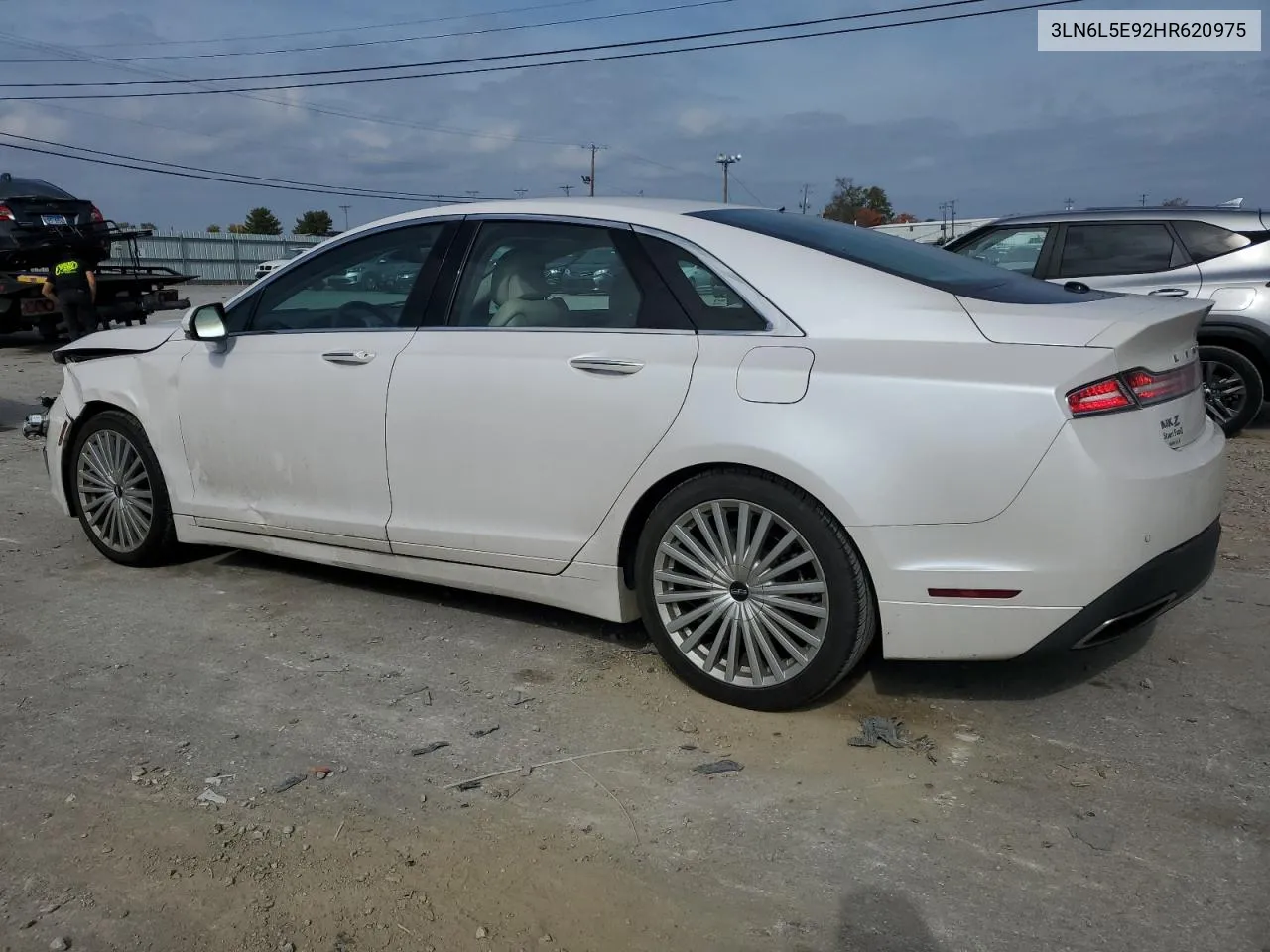 2017 Lincoln Mkz Reserve VIN: 3LN6L5E92HR620975 Lot: 78243034