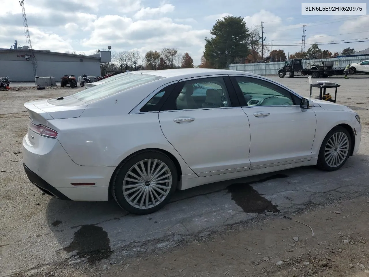 2017 Lincoln Mkz Reserve VIN: 3LN6L5E92HR620975 Lot: 78243034