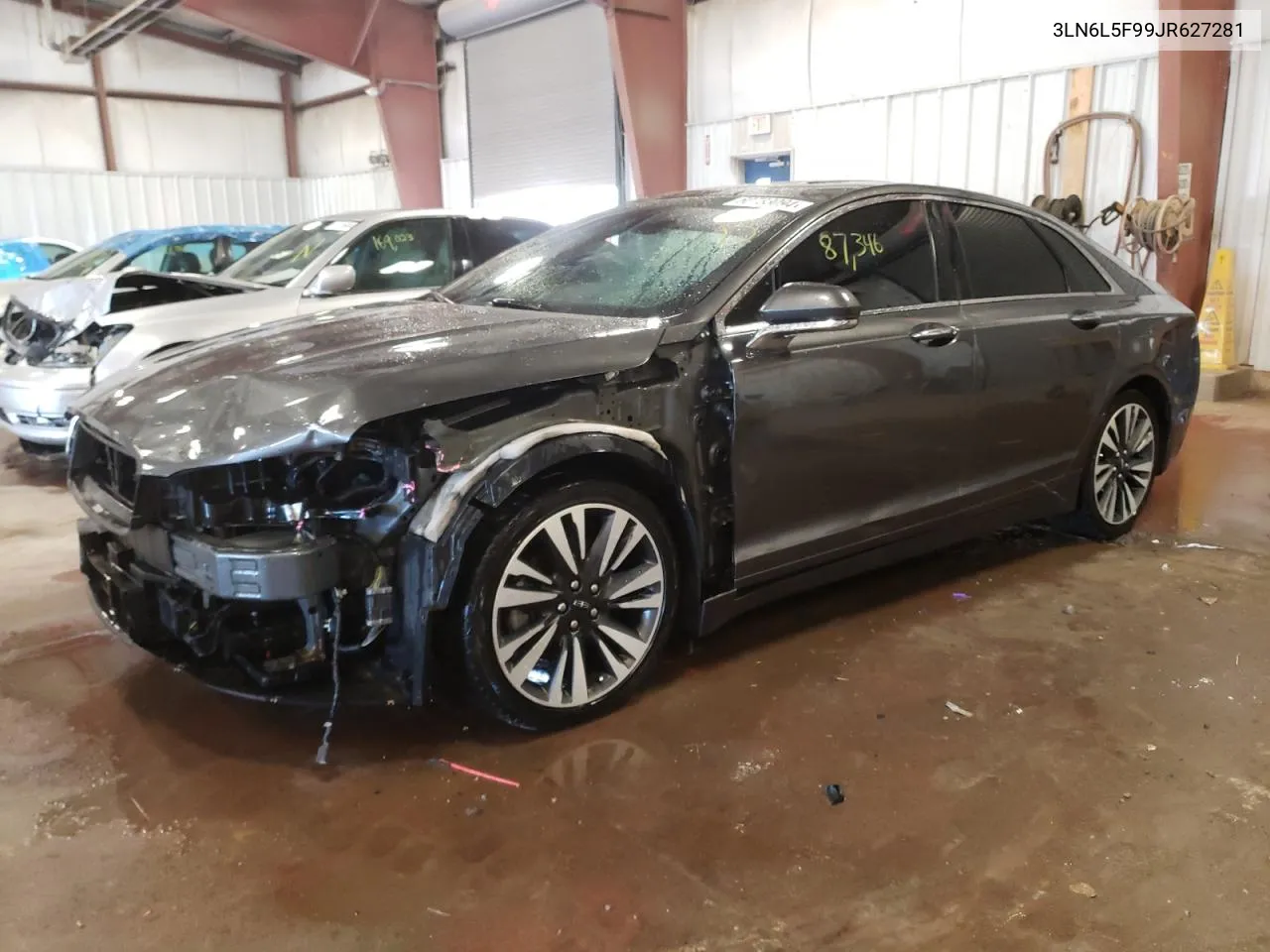 2018 Lincoln Mkz Reserve VIN: 3LN6L5F99JR627281 Lot: 60733094