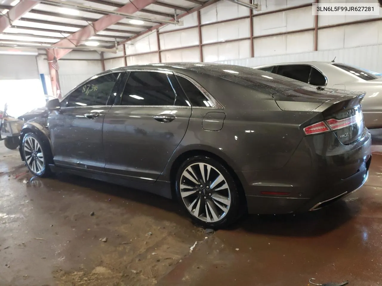 2018 Lincoln Mkz Reserve VIN: 3LN6L5F99JR627281 Lot: 60733094