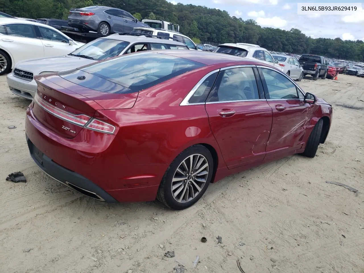 3LN6L5B93JR629419 2018 Lincoln Mkz Premiere