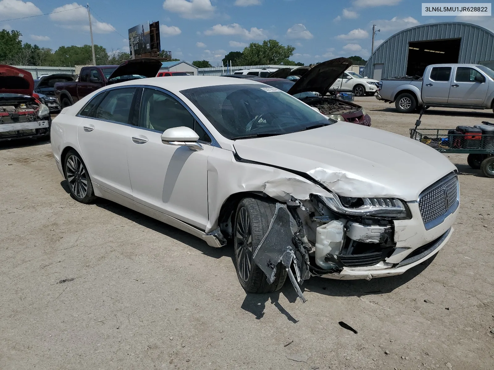 2018 Lincoln Mkz Hybrid Reserve VIN: 3LN6L5MU1JR628822 Lot: 63973824