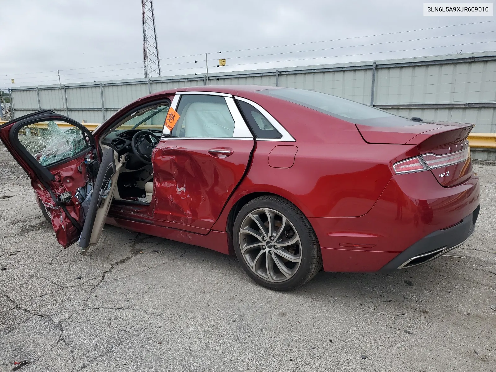 2018 Lincoln Mkz Premiere VIN: 3LN6L5A9XJR609010 Lot: 66204864