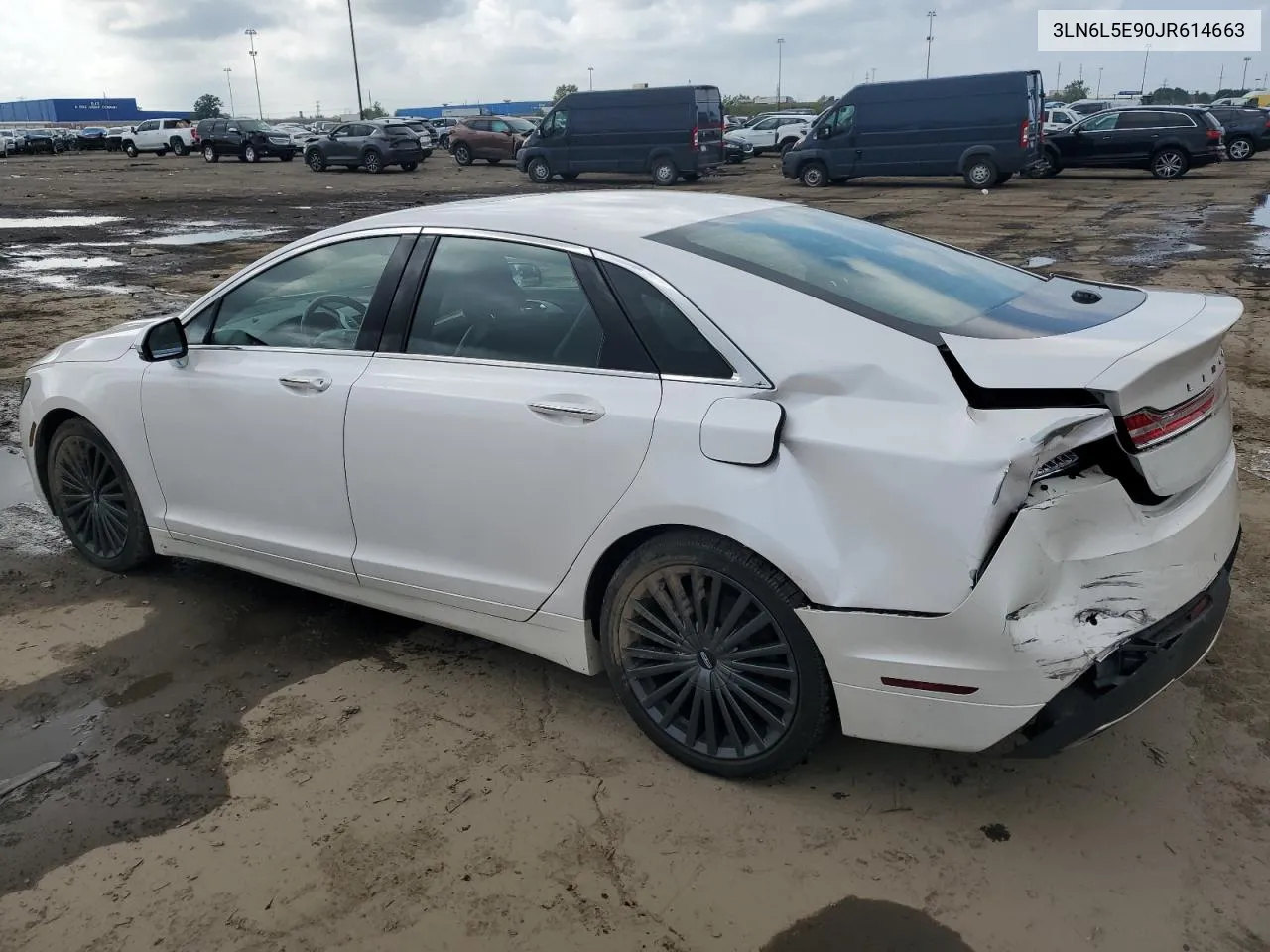 2018 Lincoln Mkz Reserve VIN: 3LN6L5E90JR614663 Lot: 68732304