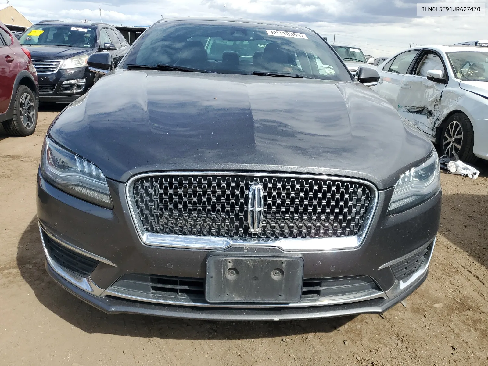 2018 Lincoln Mkz Reserve VIN: 3LN6L5F91JR627470 Lot: 69118364