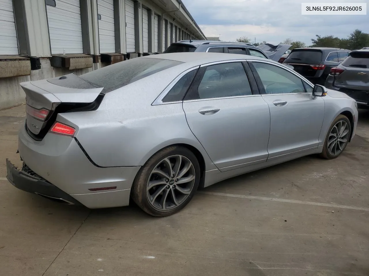 2018 Lincoln Mkz Reserve VIN: 3LN6L5F92JR626005 Lot: 70286914