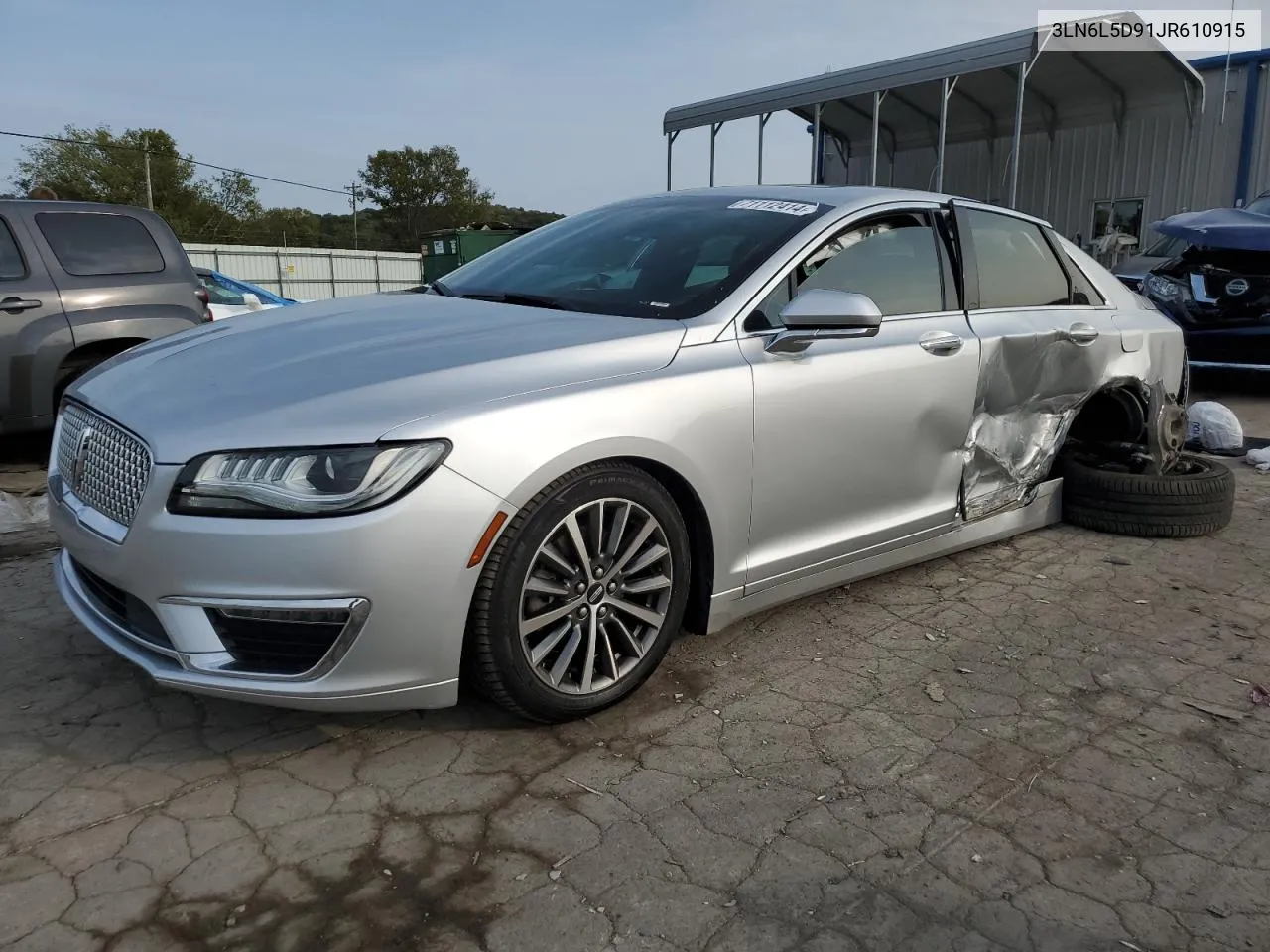 2018 Lincoln Mkz Select VIN: 3LN6L5D91JR610915 Lot: 71112414