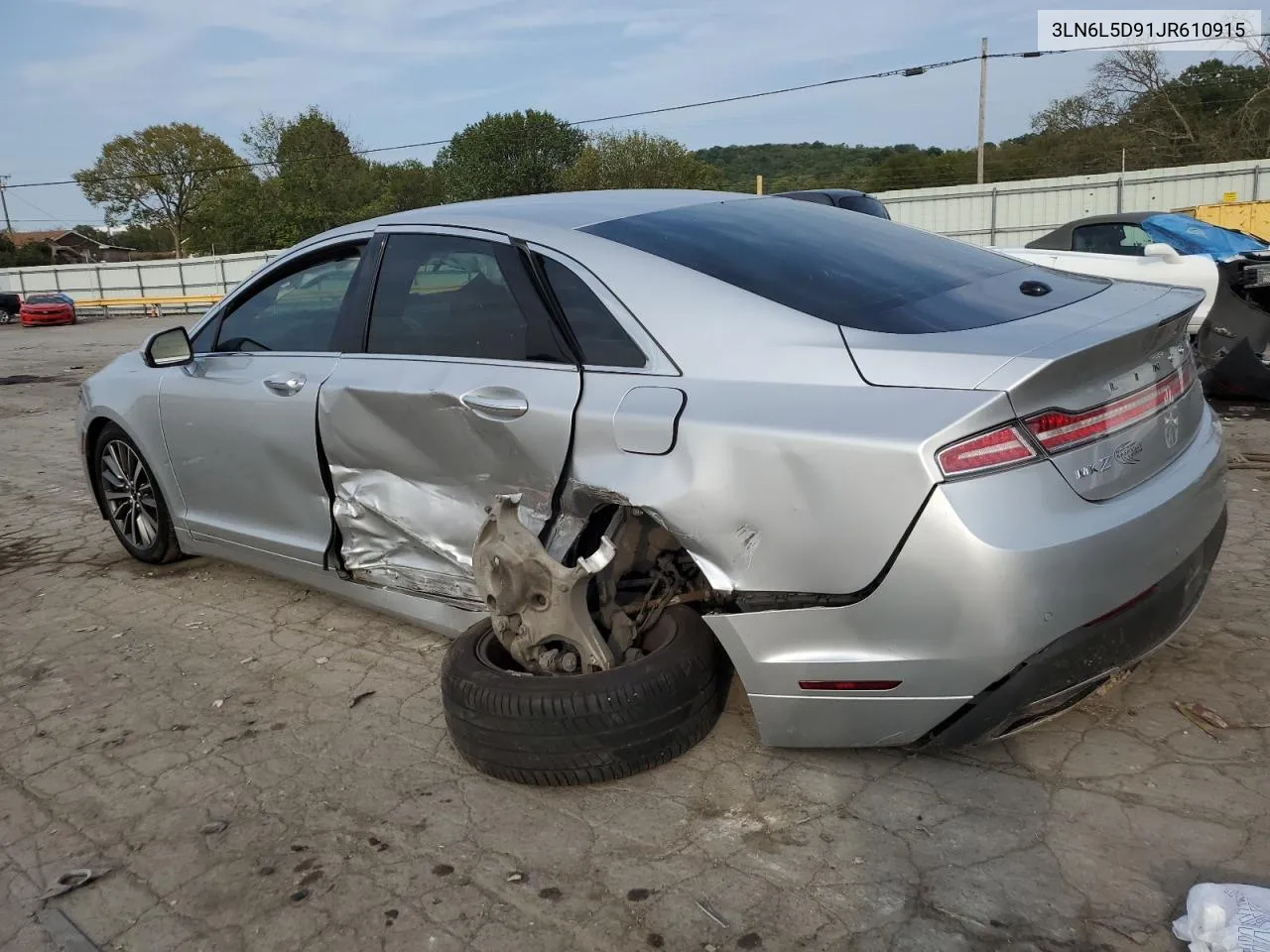 2018 Lincoln Mkz Select VIN: 3LN6L5D91JR610915 Lot: 71112414