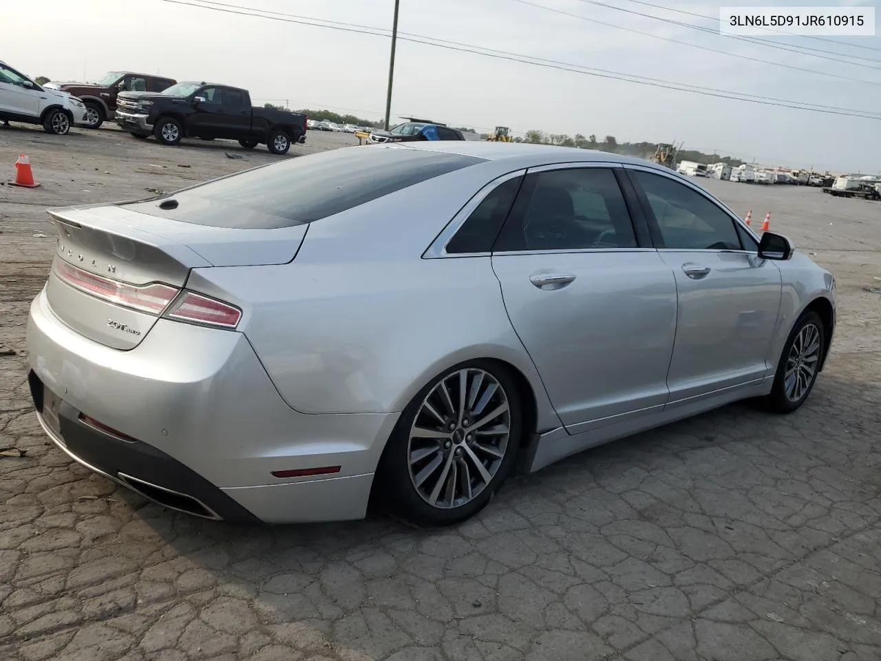 2018 Lincoln Mkz Select VIN: 3LN6L5D91JR610915 Lot: 71112414