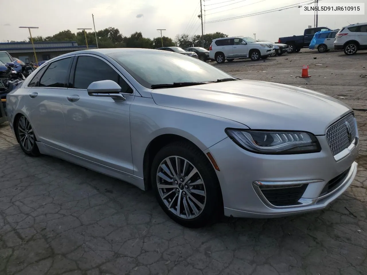 2018 Lincoln Mkz Select VIN: 3LN6L5D91JR610915 Lot: 71112414