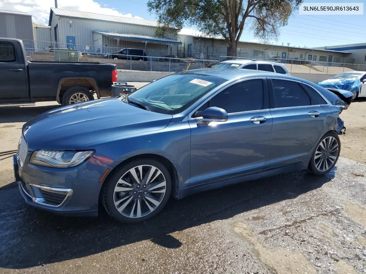 2018 Lincoln Mkz Reserve VIN: 3LN6L5E90JR613643 Lot: 71196304