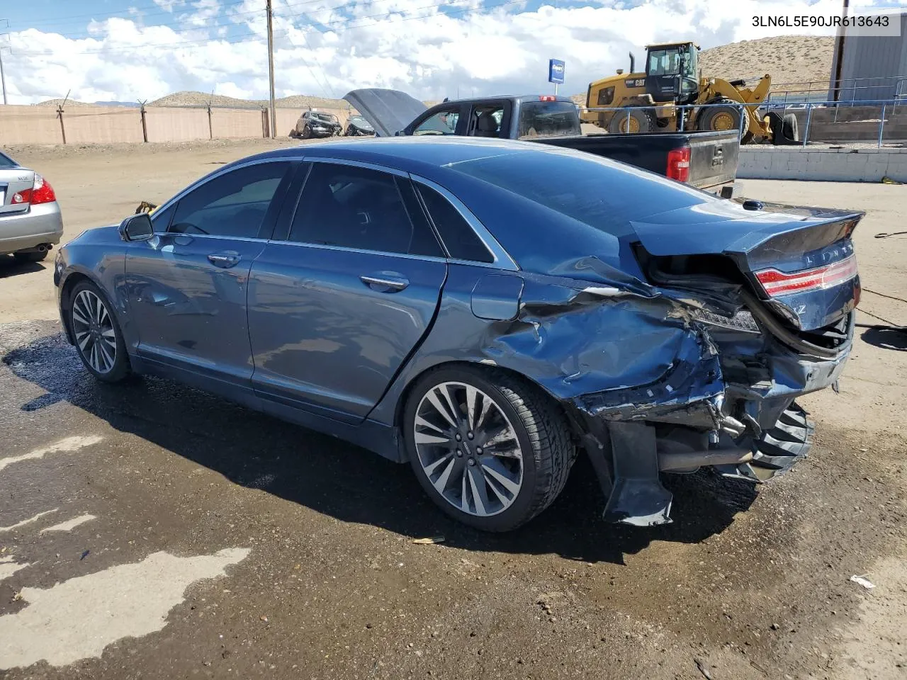 2018 Lincoln Mkz Reserve VIN: 3LN6L5E90JR613643 Lot: 71196304