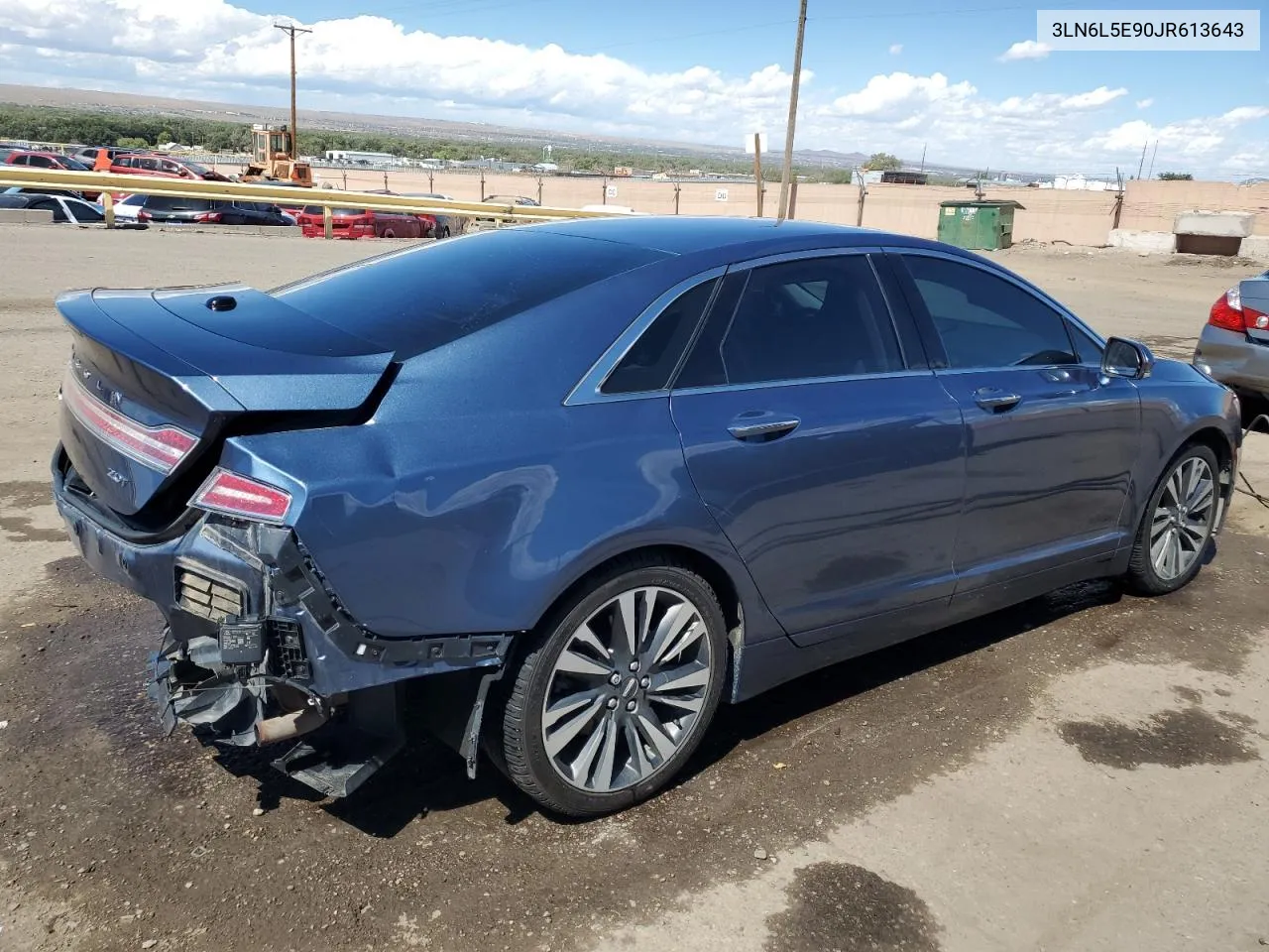 3LN6L5E90JR613643 2018 Lincoln Mkz Reserve