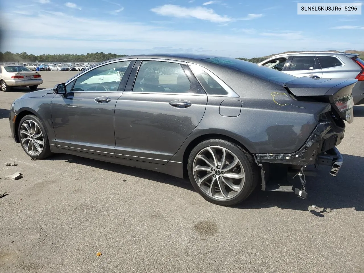 2018 Lincoln Mkz Hybrid Premiere VIN: 3LN6L5KU3JR615296 Lot: 71414524