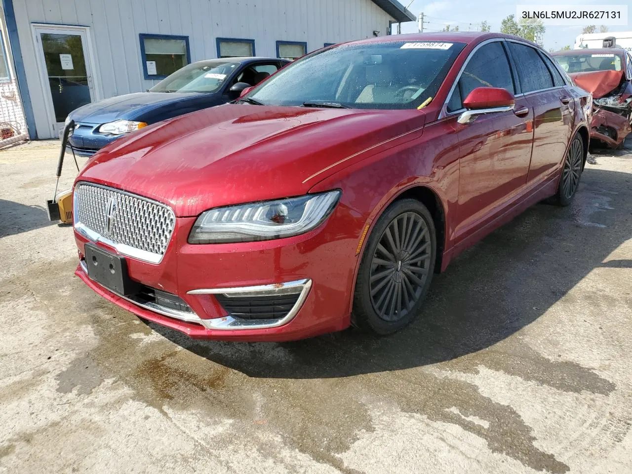 2018 Lincoln Mkz Hybrid Reserve VIN: 3LN6L5MU2JR627131 Lot: 71759874