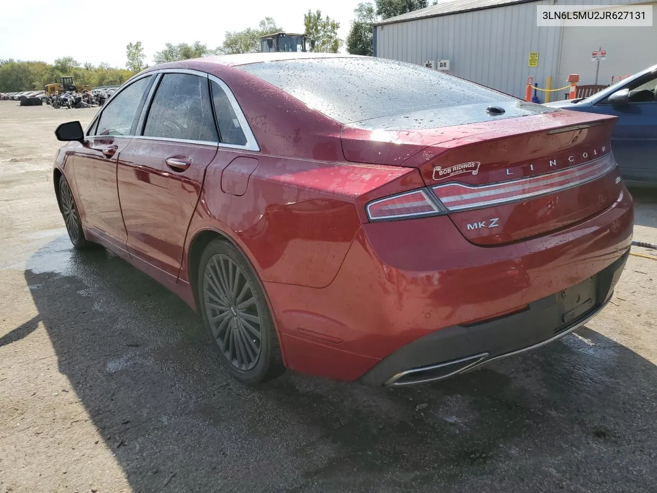 2018 Lincoln Mkz Hybrid Reserve VIN: 3LN6L5MU2JR627131 Lot: 71759874