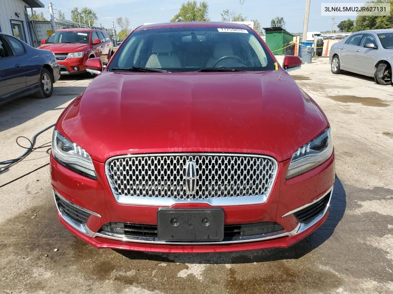 2018 Lincoln Mkz Hybrid Reserve VIN: 3LN6L5MU2JR627131 Lot: 71759874