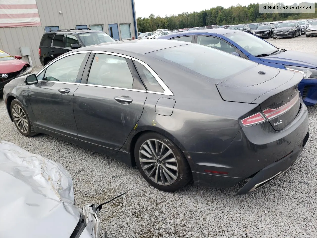 2018 Lincoln Mkz Select VIN: 3LN6L5C9XJR614429 Lot: 72001864