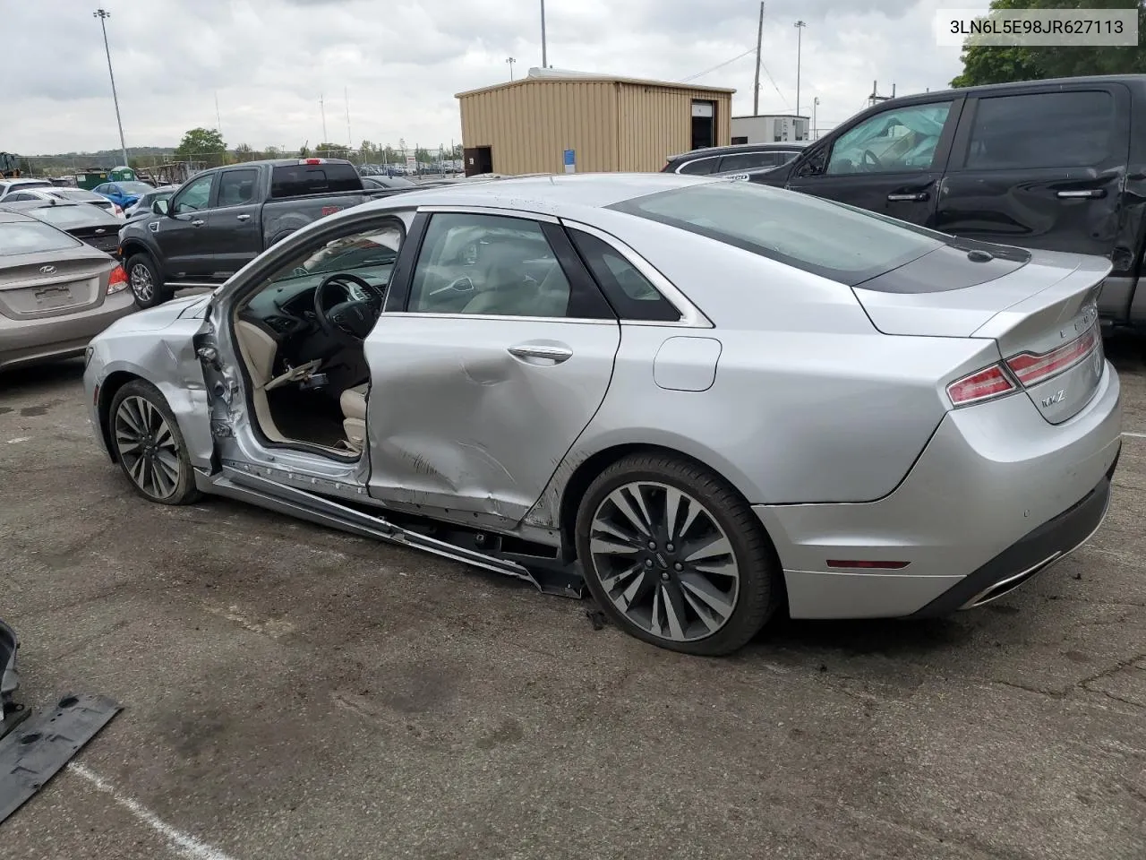 2018 Lincoln Mkz Reserve VIN: 3LN6L5E98JR627113 Lot: 73301214