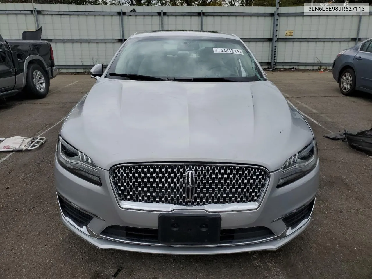 2018 Lincoln Mkz Reserve VIN: 3LN6L5E98JR627113 Lot: 73301214