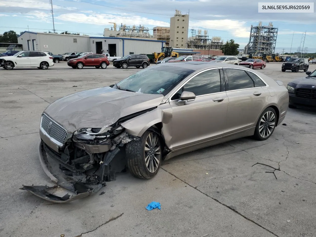 2018 Lincoln Mkz Reserve VIN: 3LN6L5E95JR620569 Lot: 73924884