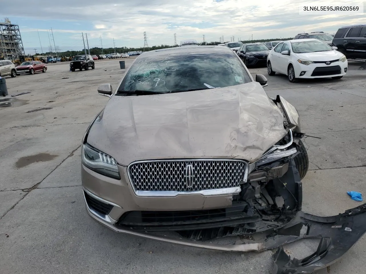 2018 Lincoln Mkz Reserve VIN: 3LN6L5E95JR620569 Lot: 73924884