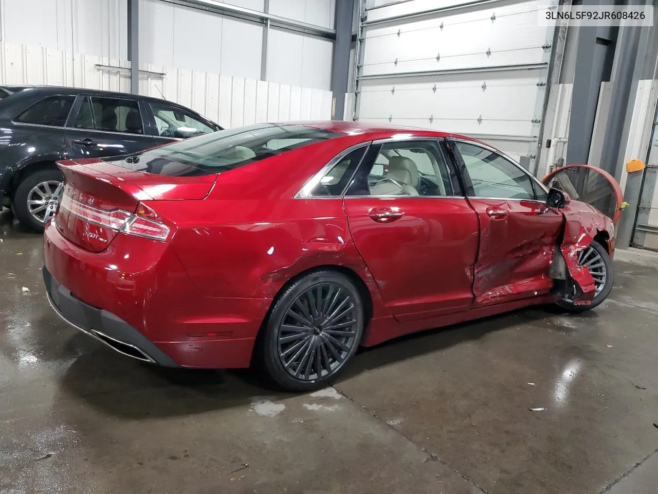 2018 Lincoln Mkz Reserve VIN: 3LN6L5F92JR608426 Lot: 75322944