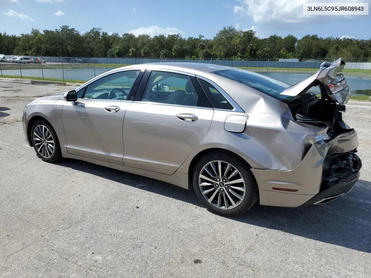 2018 Lincoln Mkz Select VIN: 3LN6L5C95JR608943 Lot: 77213534