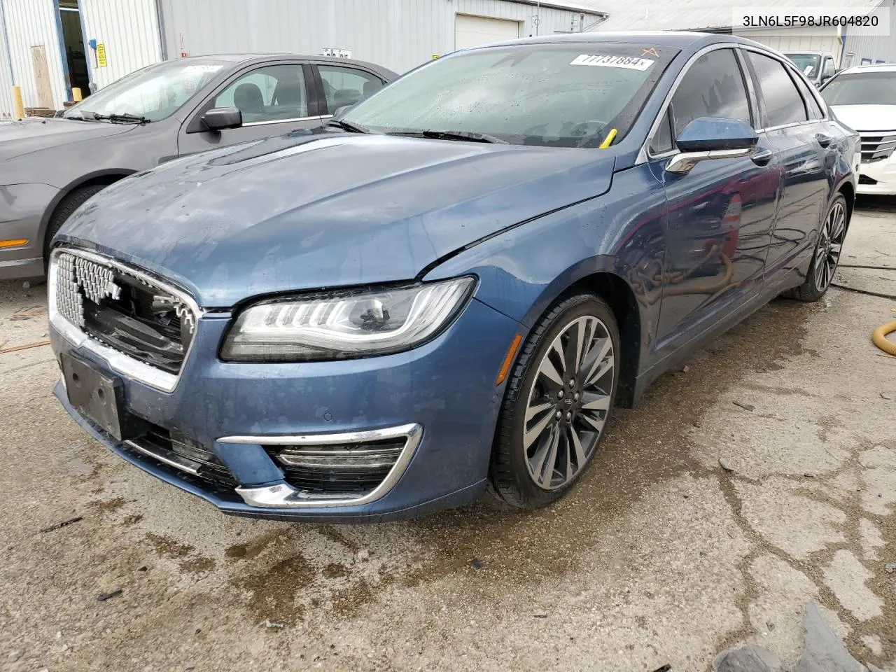 2018 Lincoln Mkz Reserve VIN: 3LN6L5F98JR604820 Lot: 77737884