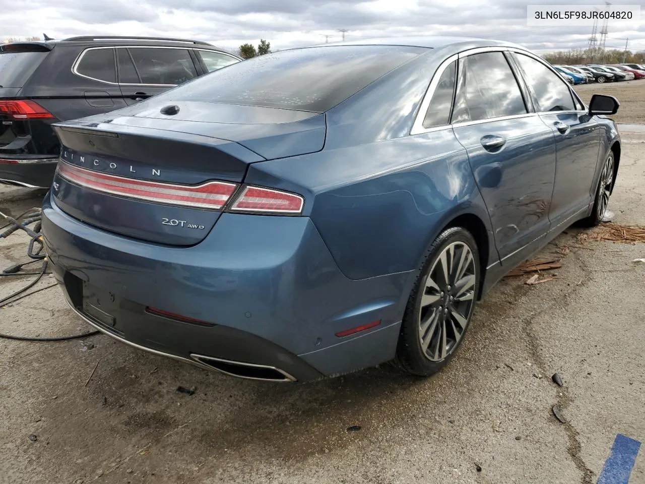 2018 Lincoln Mkz Reserve VIN: 3LN6L5F98JR604820 Lot: 77737884