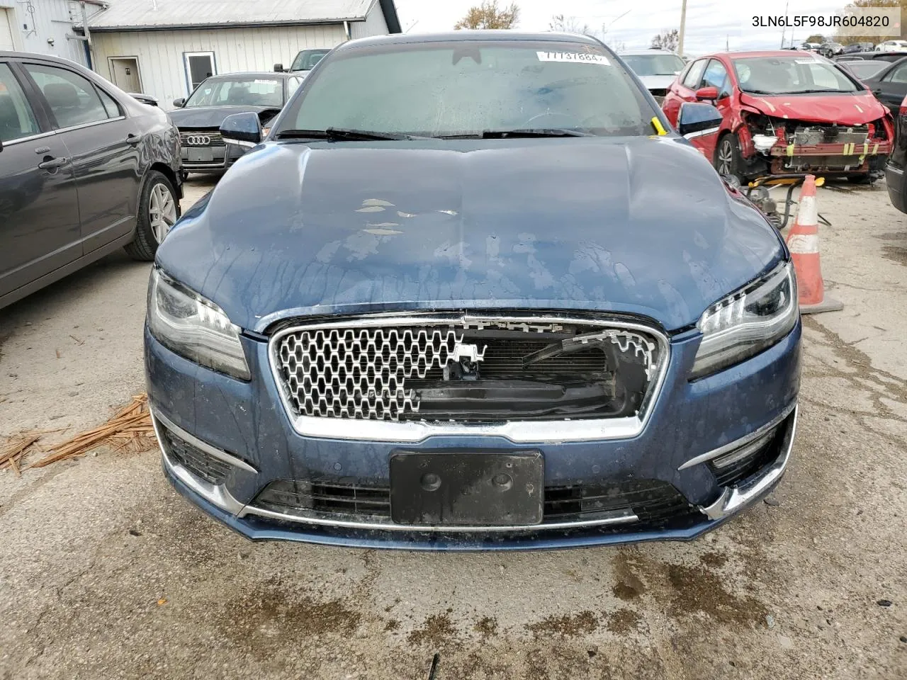 2018 Lincoln Mkz Reserve VIN: 3LN6L5F98JR604820 Lot: 77737884