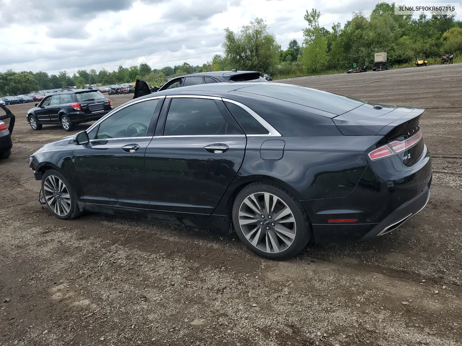 2019 Lincoln Mkz Reserve Ii VIN: 3LN6L5F90KR607115 Lot: 63549134